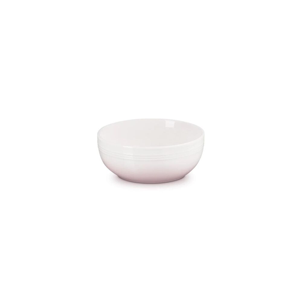 Le Creuset San Francisco Coupe Soup Cereal Bowl 26 oz 770 ml Shell Pink NEW NWT